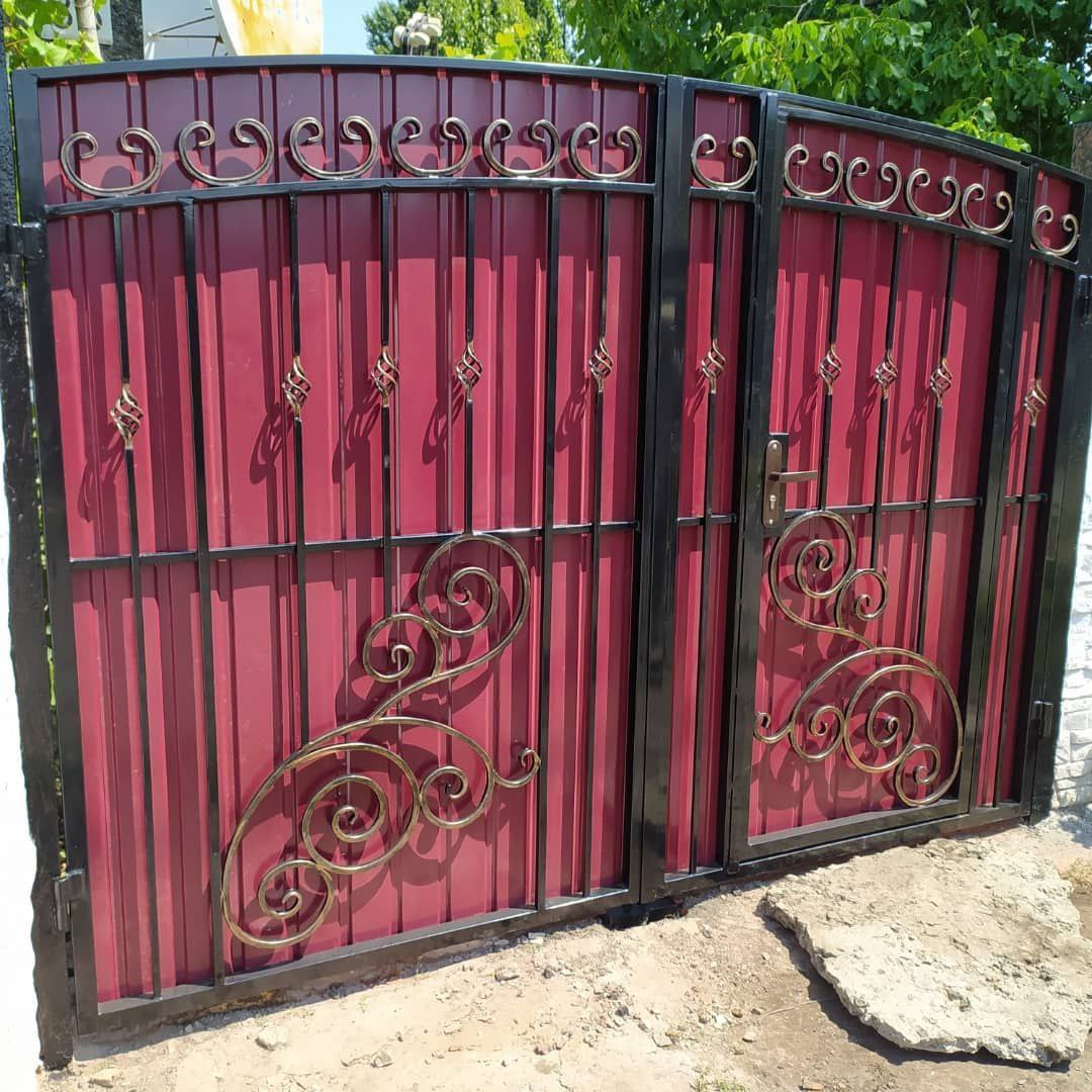 Номер телефона чтобы заказать кованные ворота в Донецке