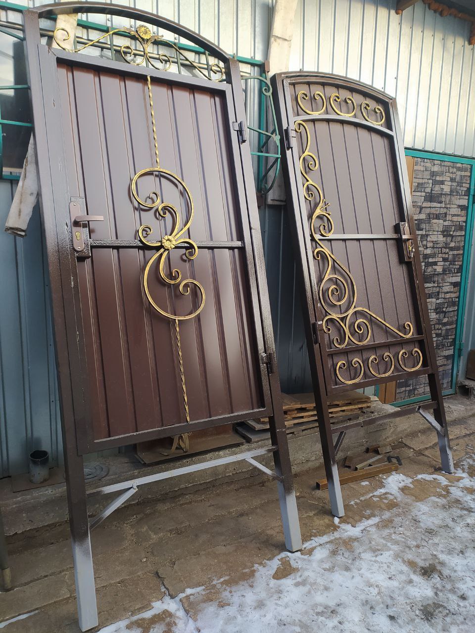 Заказ кованных калиток в Донецке ДНР