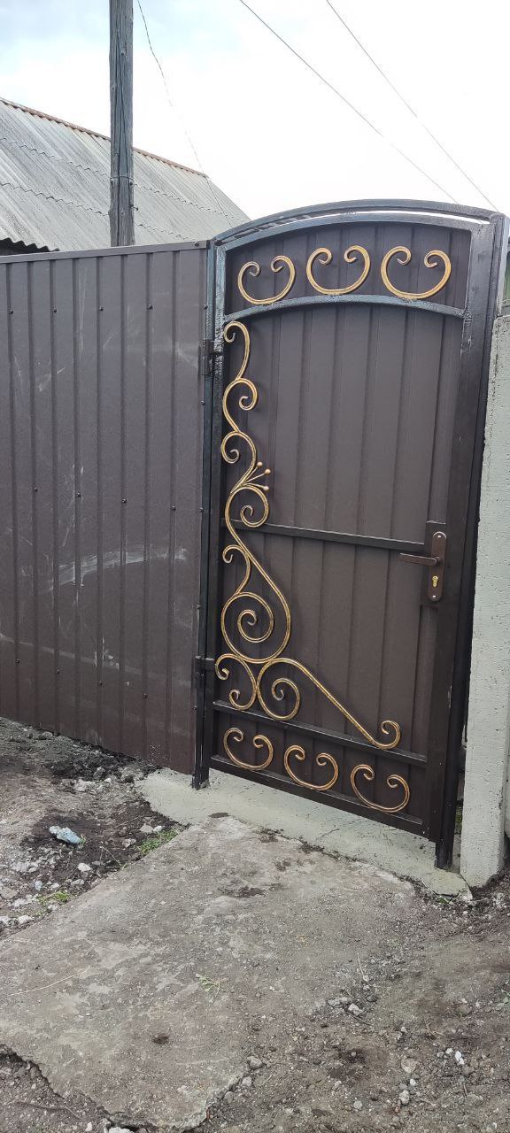Заказать кованных калиток в Донецке