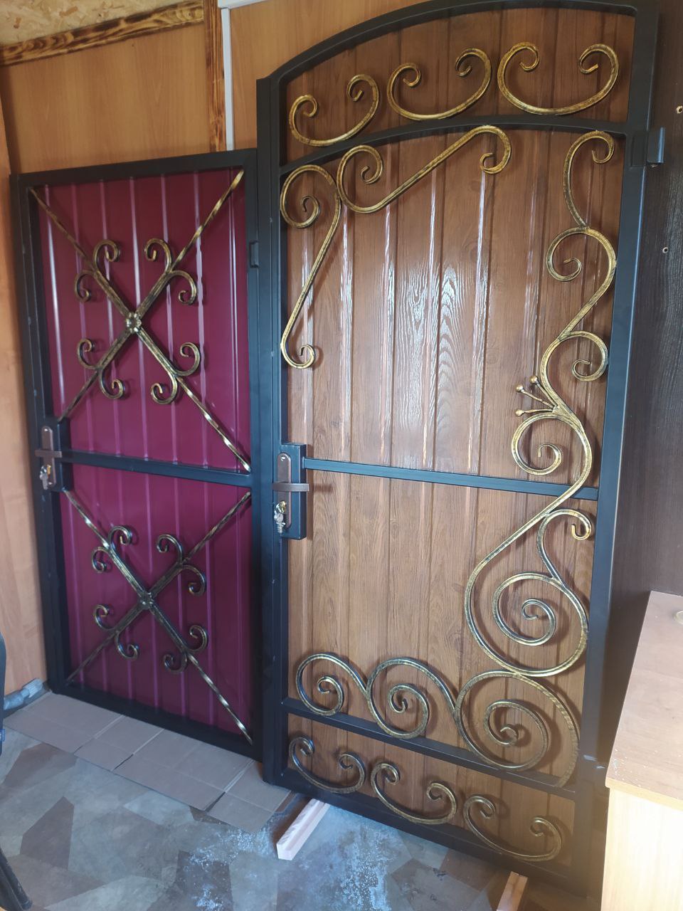 Заказ кованных калиток в Донецке ДНР