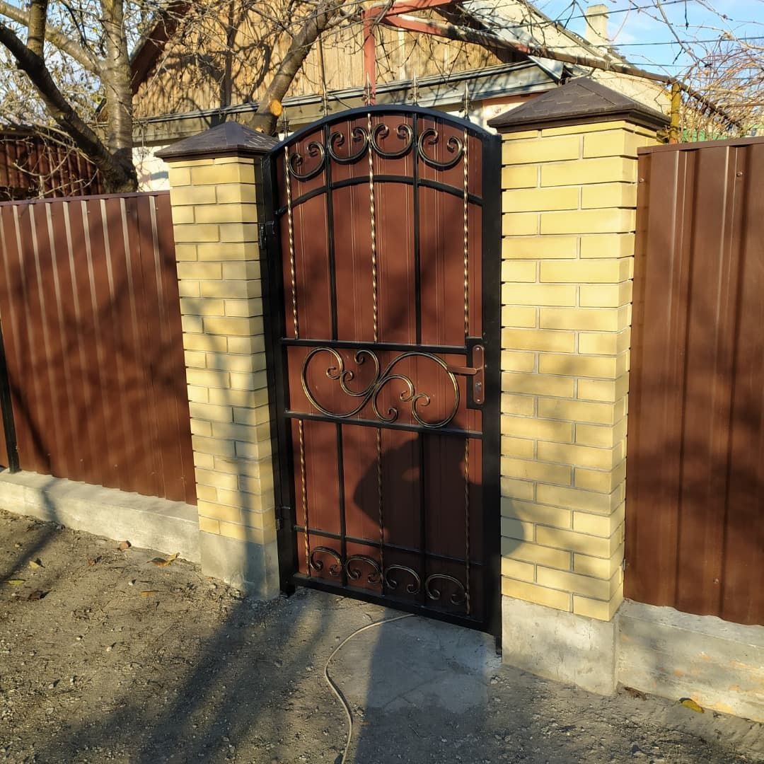 Заказ кованных калиток в Донецке ДНР