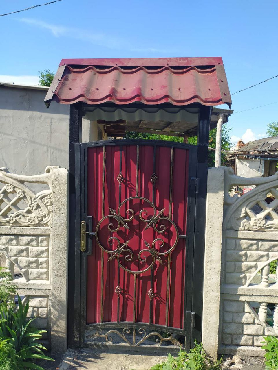 Заказ кованных калиток в Донецке ДНР